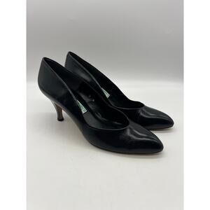 Vintage Liz Claiborne Sport Black Pumps Size 9N Narrow Classic 80s 90s